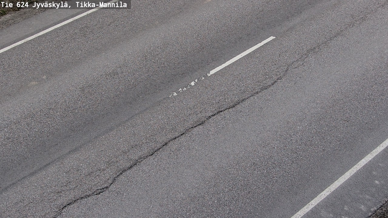 Weather Camera Image Road 624 Jyväskylä, Tikka-Mannila, Jyväskylä, Keski-Suomi