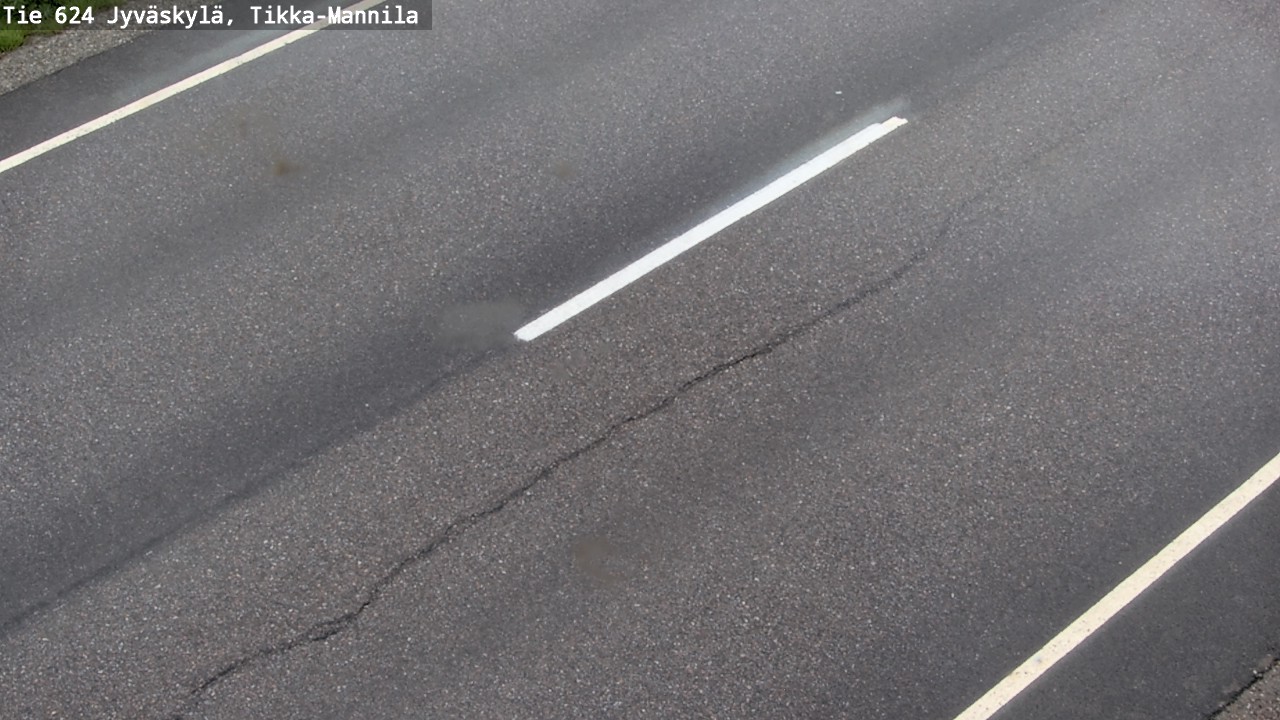 Weather Camera Image Road 624 Jyväskylä, Tikka-Mannila, Jyväskylä, Keski-Suomi