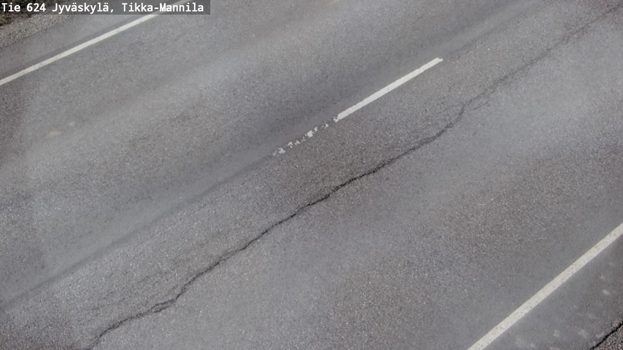 Weather Camera Image Road 624 Jyväskylä, Tikka-Mannila, Jyväskylä, Keski-Suomi