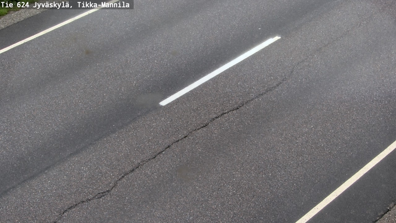 Weather Camera Image Road 624 Jyväskylä, Tikka-Mannila, Jyväskylä, Keski-Suomi