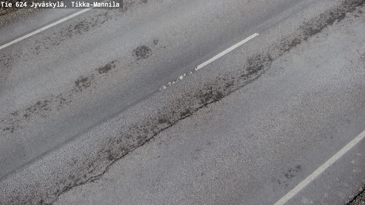 Weather Camera Image Väg 624 Jyväskylä, Tikka-Mannila, Jyväskylä, Keski-Suomi