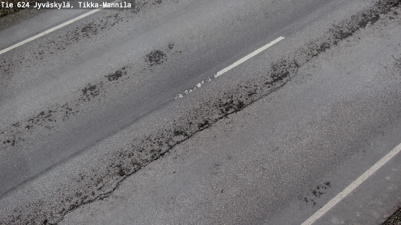 Weather Camera Image Väg 624 Jyväskylä, Tikka-Mannila, Jyväskylä, Keski-Suomi