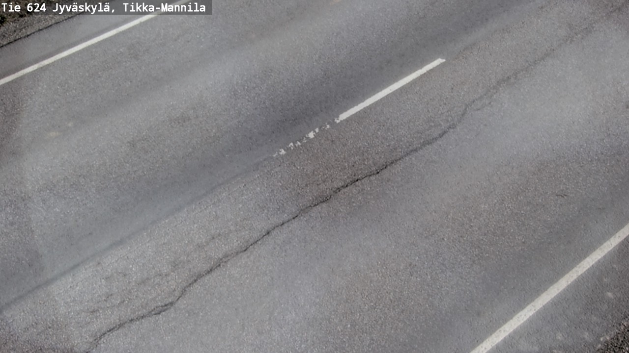 Weather Camera Image Road 624 Jyväskylä, Tikka-Mannila, Jyväskylä, Keski-Suomi