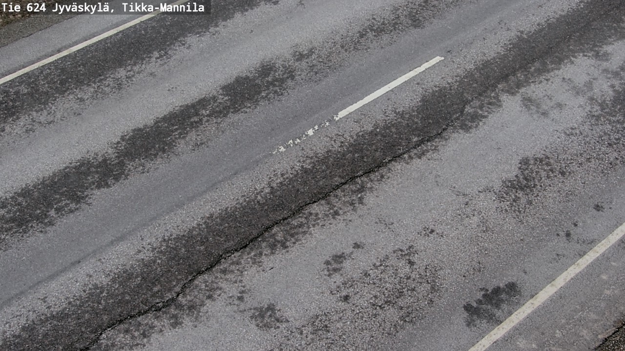 Kelikamerat Kuva Tie 624 Jyväskylä, Tikka-Mannila, Jyväskylä, Keski-Suomi