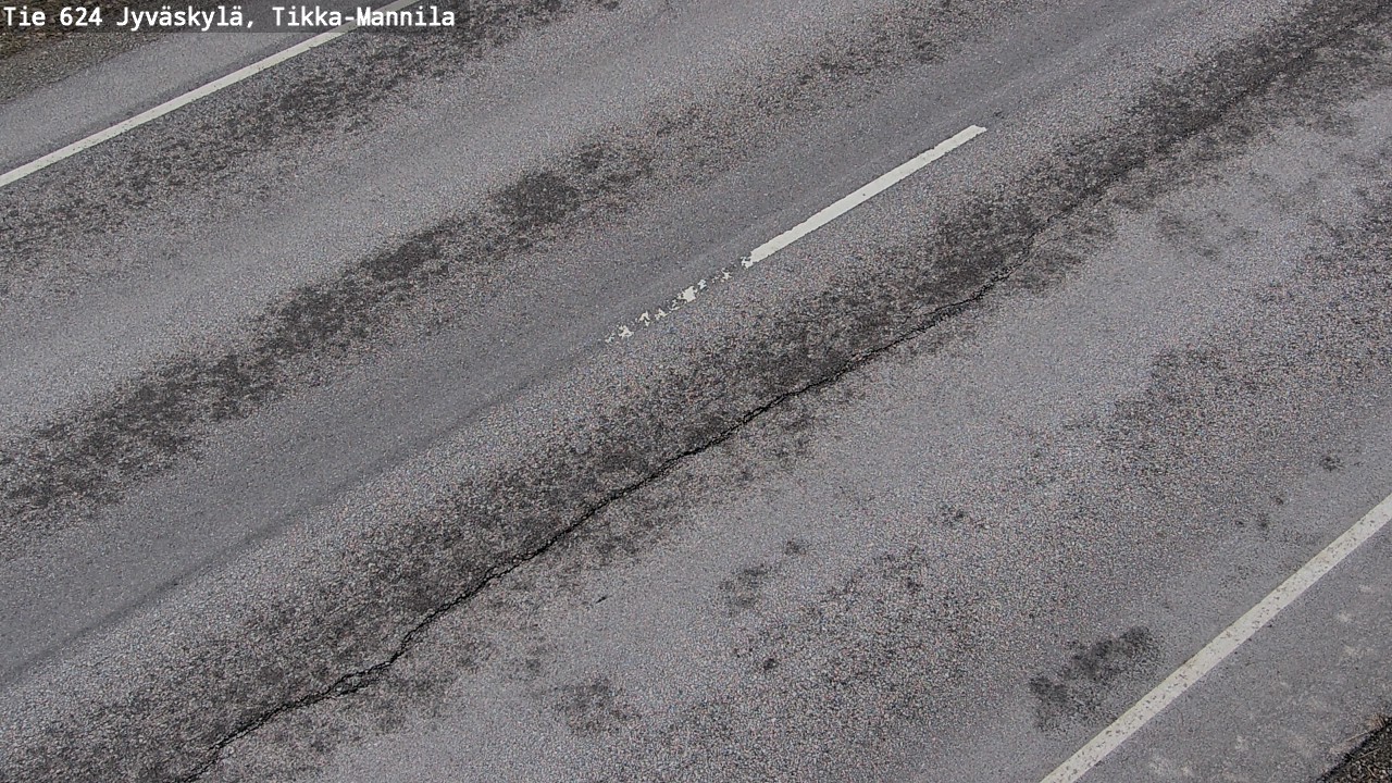 Weather Camera Image Väg 624 Jyväskylä, Tikka-Mannila, Jyväskylä, Keski-Suomi