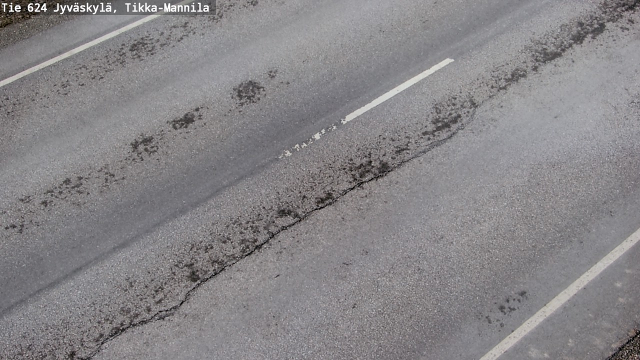 Weather Camera Image Väg 624 Jyväskylä, Tikka-Mannila, Jyväskylä, Keski-Suomi