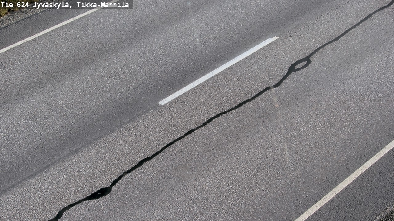 Kelikamerat Kuva Tie 624 Jyväskylä, Tikka-Mannila, Jyväskylä, Keski-Suomi