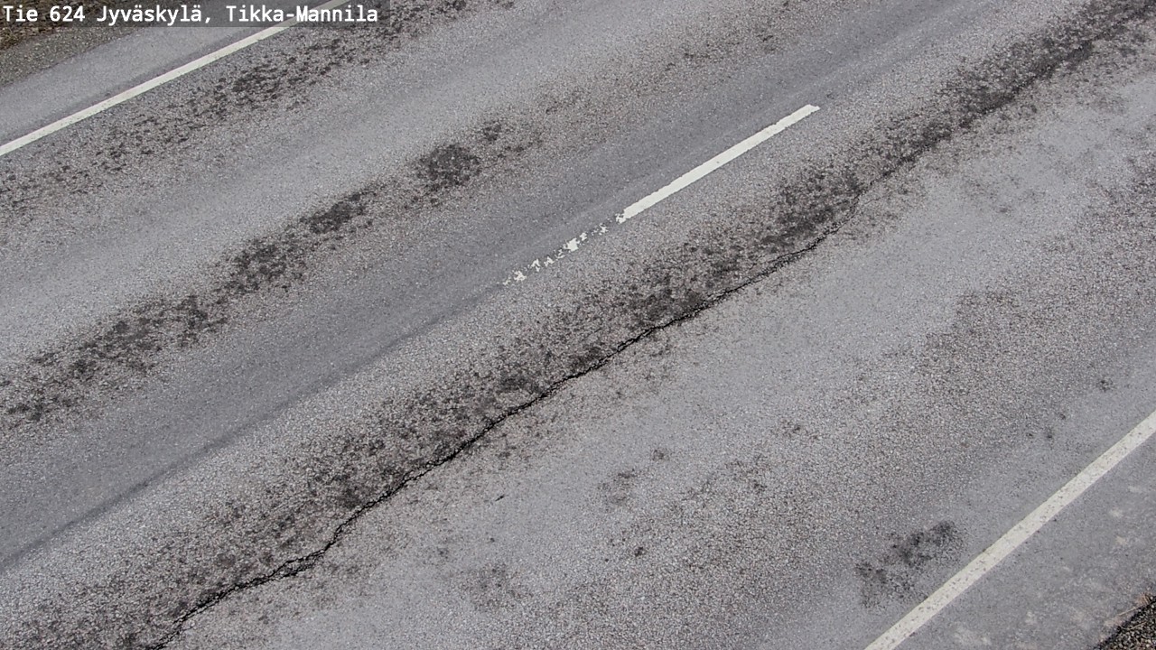 Weather Camera Image Väg 624 Jyväskylä, Tikka-Mannila, Jyväskylä, Keski-Suomi