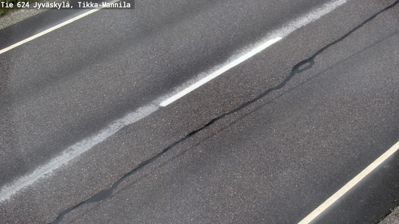 Weather Camera Image Road 624 Jyväskylä, Tikka-Mannila, Jyväskylä, Keski-Suomi