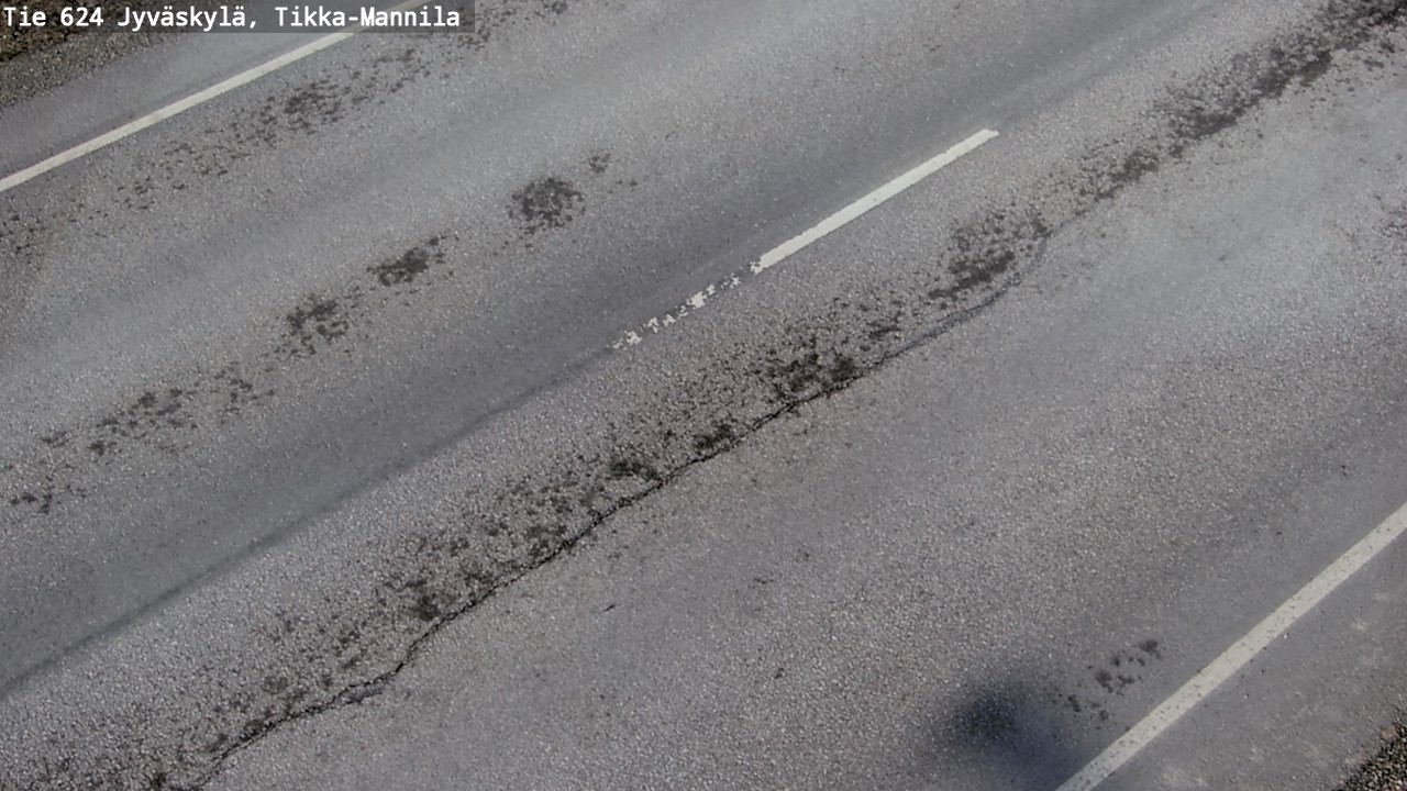 Weather Camera Image Väg 624 Jyväskylä, Tikka-Mannila, Jyväskylä, Keski-Suomi