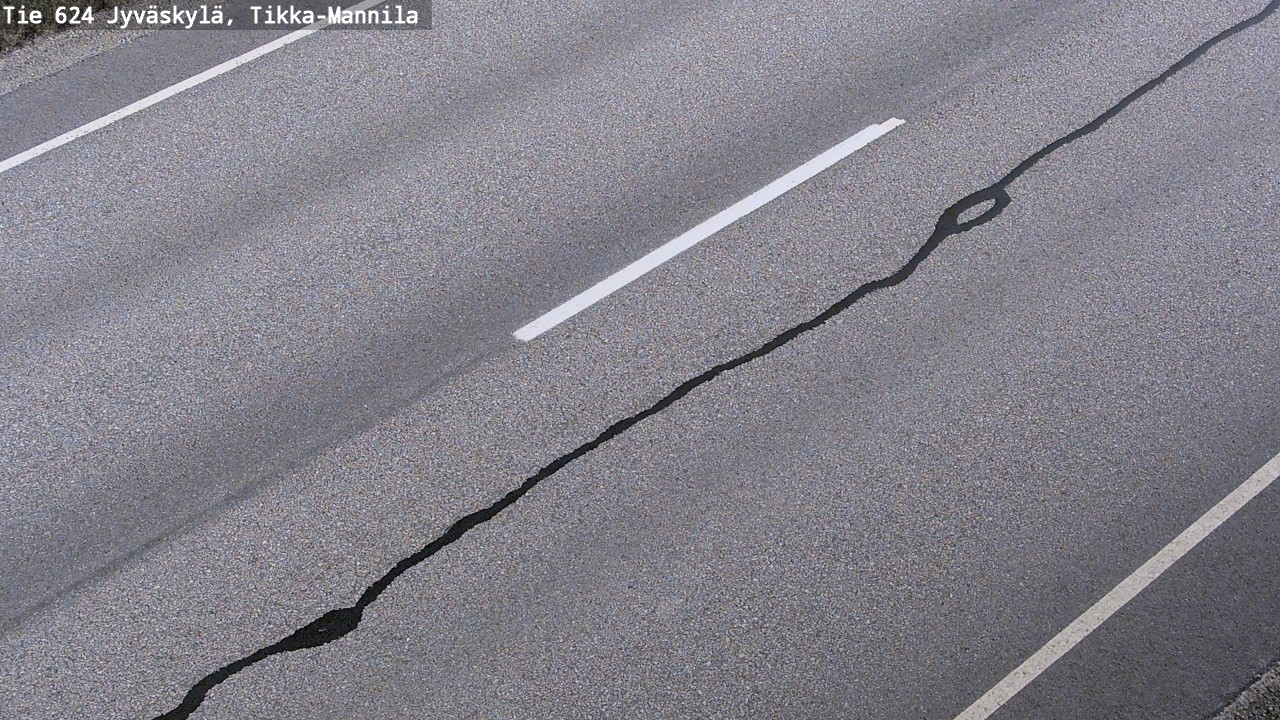 Kelikamerat Kuva Tie 624 Jyväskylä, Tikka-Mannila, Jyväskylä, Keski-Suomi