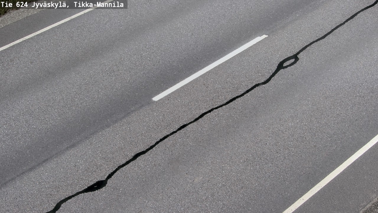 Kelikamerat Kuva Tie 624 Jyväskylä, Tikka-Mannila, Jyväskylä, Keski-Suomi