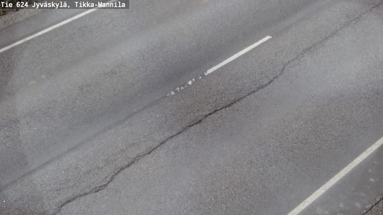 Weather Camera Image Road 624 Jyväskylä, Tikka-Mannila, Jyväskylä, Keski-Suomi