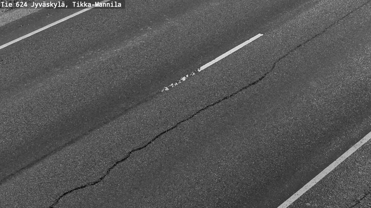 Kelikamerat Kuva Tie 624 Jyväskylä, Tikka-Mannila, Jyväskylä, Keski-Suomi