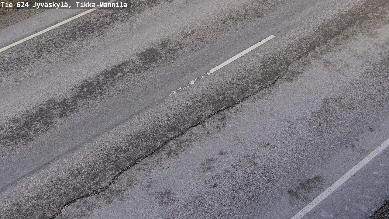 Weather Camera Image Väg 624 Jyväskylä, Tikka-Mannila, Jyväskylä, Keski-Suomi