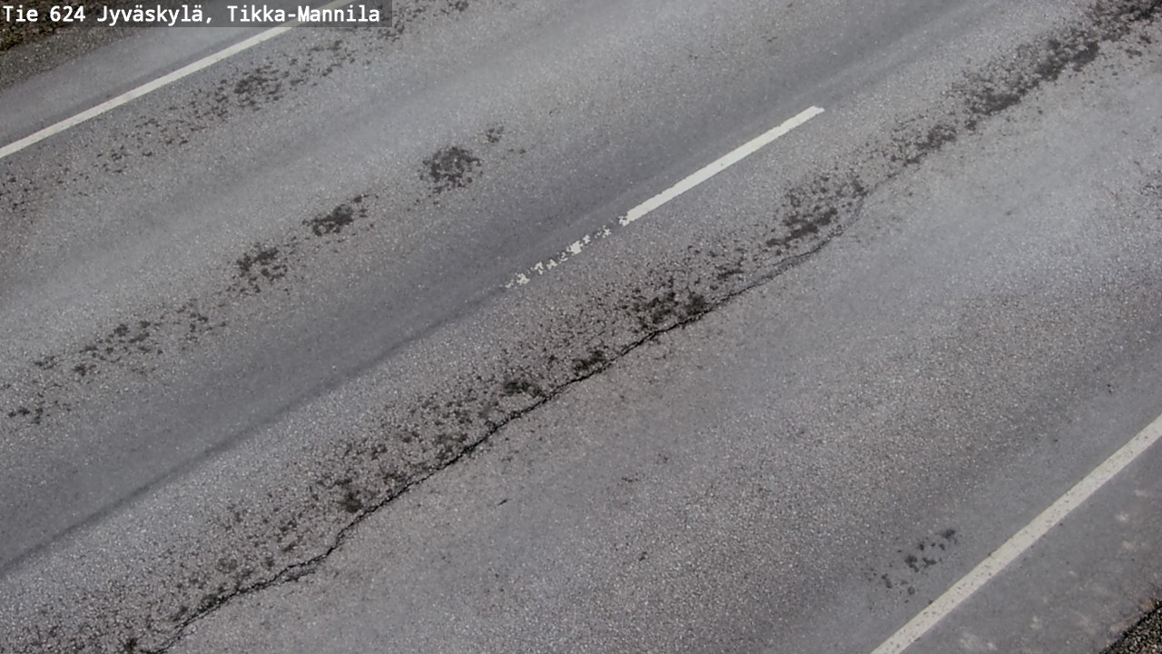 Weather Camera Image Väg 624 Jyväskylä, Tikka-Mannila, Jyväskylä, Keski-Suomi