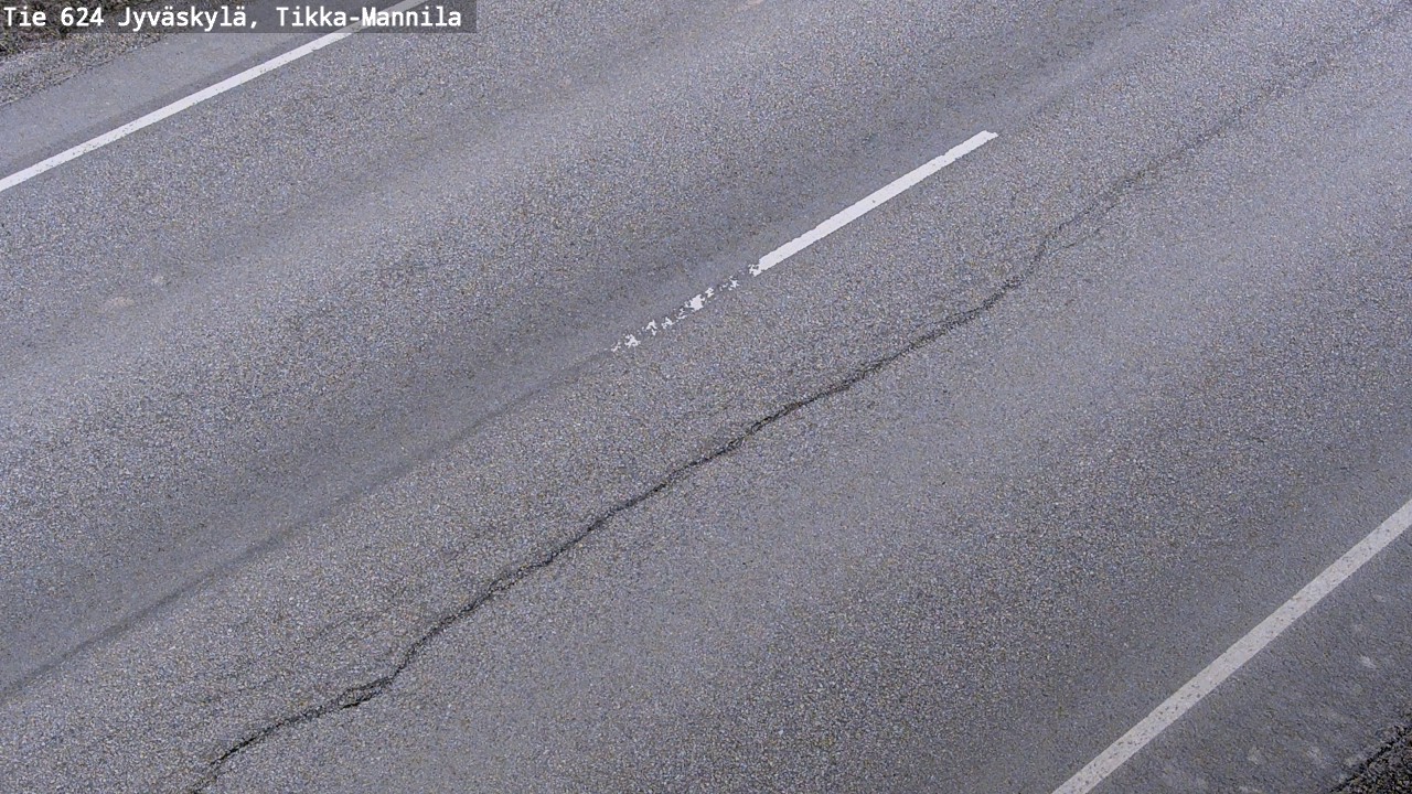 Weather Camera Image Road 624 Jyväskylä, Tikka-Mannila, Jyväskylä, Keski-Suomi