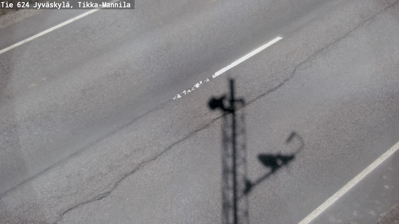 Weather Camera Image Road 624 Jyväskylä, Tikka-Mannila, Jyväskylä, Keski-Suomi
