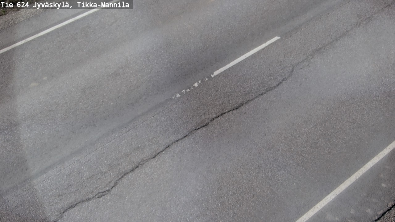 Weather Camera Image Road 624 Jyväskylä, Tikka-Mannila, Jyväskylä, Keski-Suomi