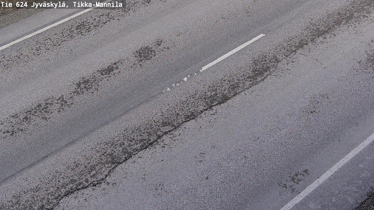 Kelikamerat Kuva Tie 624 Jyväskylä, Tikka-Mannila, Jyväskylä, Keski-Suomi