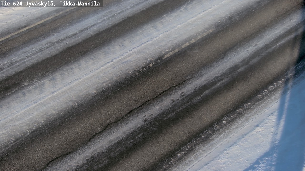 Weather Camera Image Road 624 Jyväskylä, Tikka-Mannila, Jyväskylä, Keski-Suomi