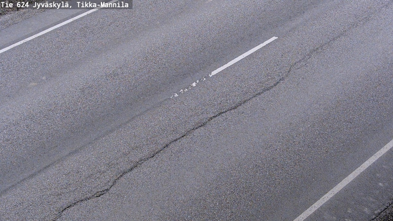 Weather Camera Image Road 624 Jyväskylä, Tikka-Mannila, Jyväskylä, Keski-Suomi