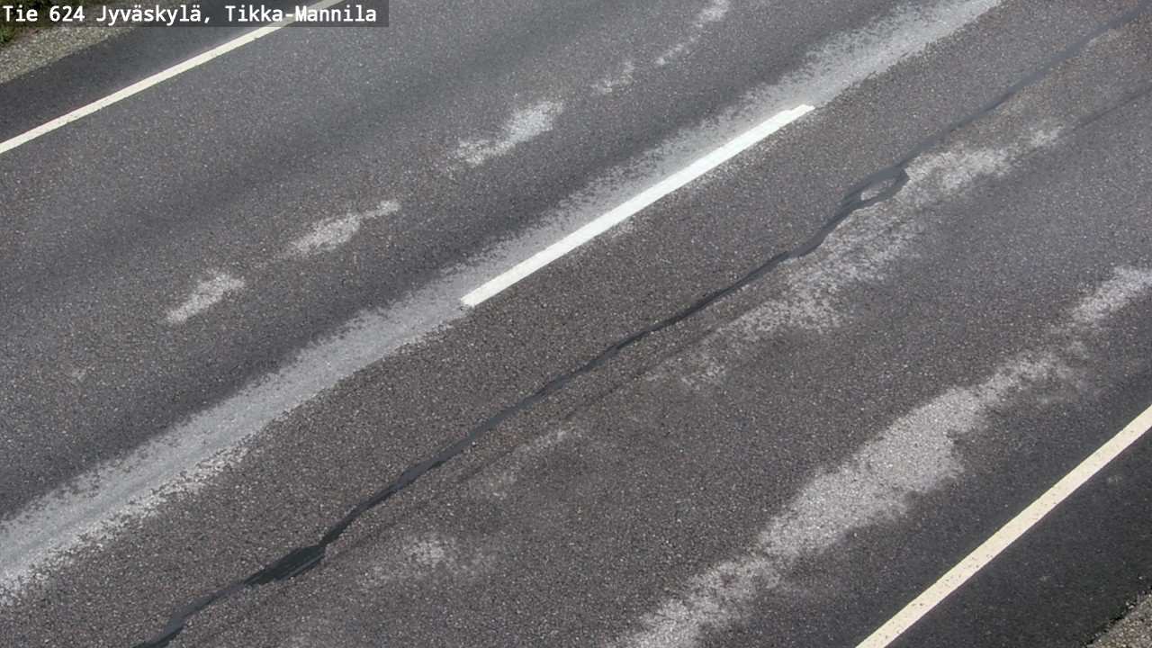 Weather Camera Image Road 624 Jyväskylä, Tikka-Mannila, Jyväskylä, Keski-Suomi