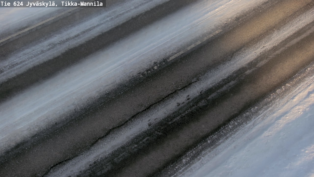 Weather Camera Image Väg 624 Jyväskylä, Tikka-Mannila, Jyväskylä, Keski-Suomi