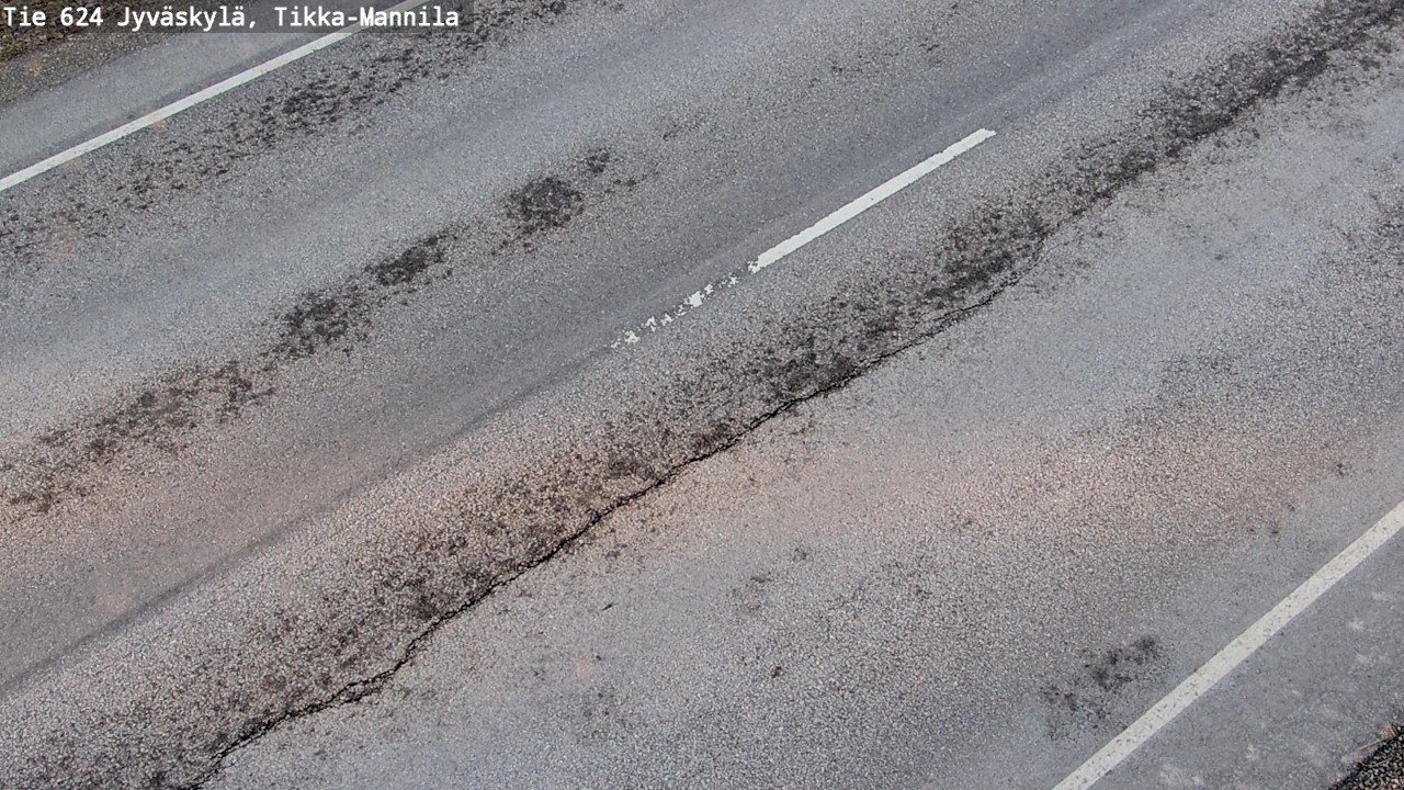 Weather Camera Image Väg 624 Jyväskylä, Tikka-Mannila, Jyväskylä, Keski-Suomi