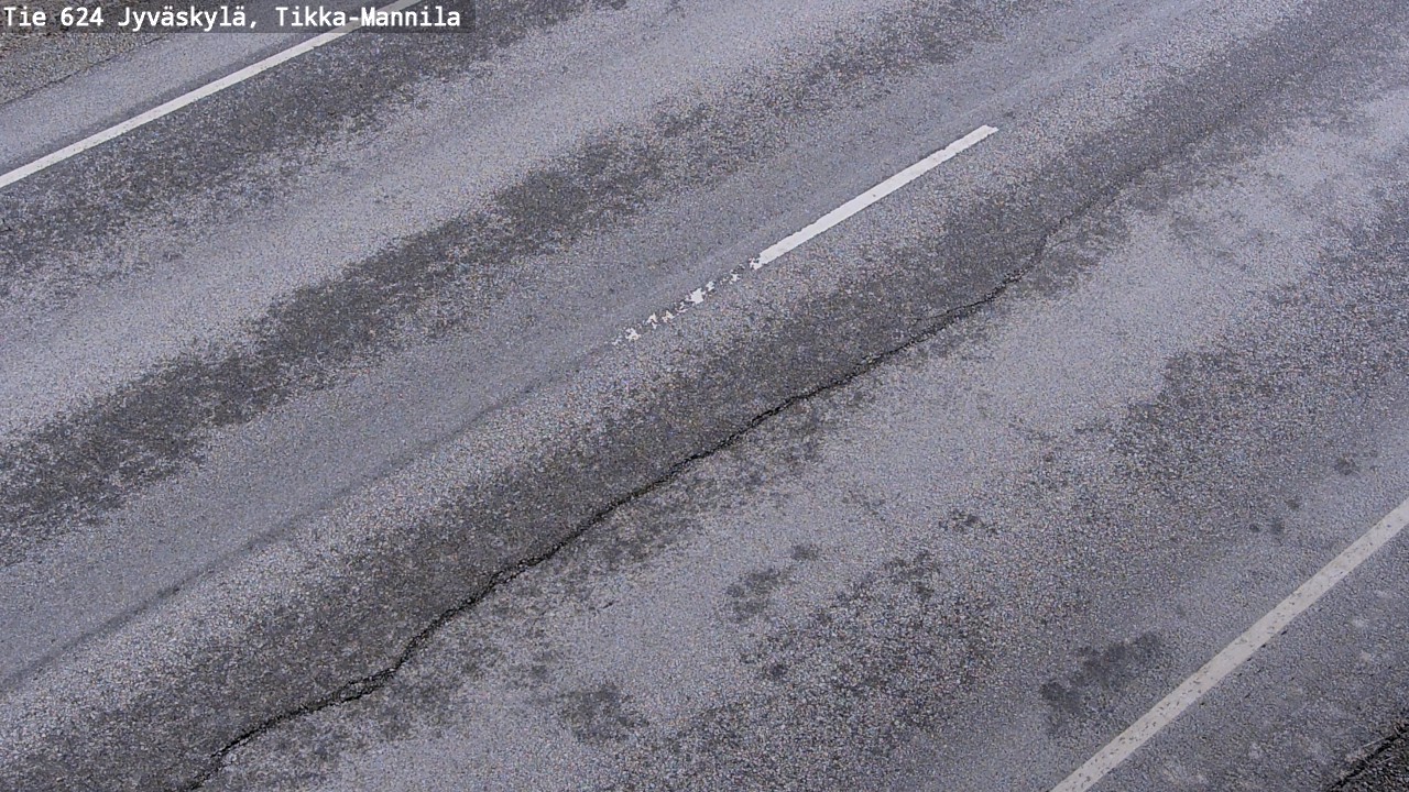 Weather Camera Image Road 624 Jyväskylä, Tikka-Mannila, Jyväskylä, Keski-Suomi