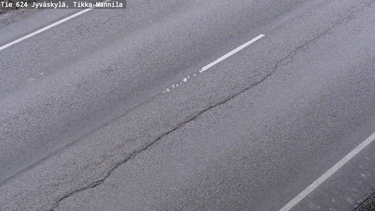 Weather Camera Image Road 624 Jyväskylä, Tikka-Mannila, Jyväskylä, Keski-Suomi