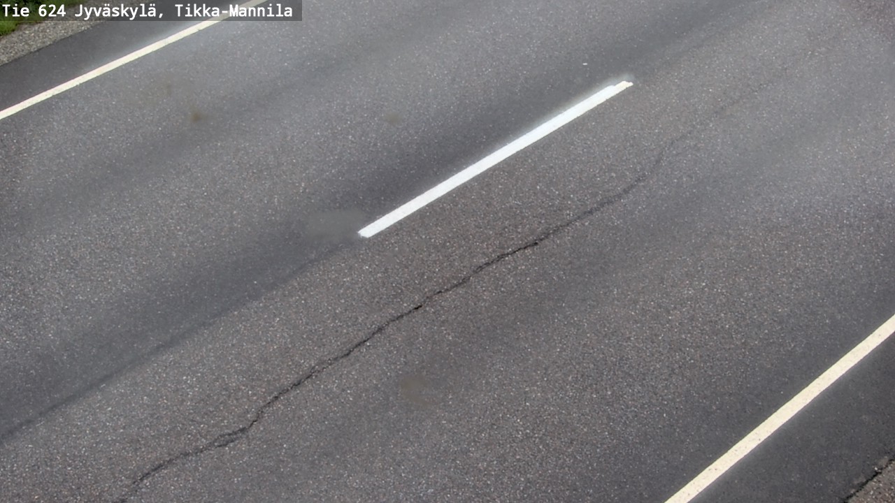 Weather Camera Image Road 624 Jyväskylä, Tikka-Mannila, Jyväskylä, Keski-Suomi