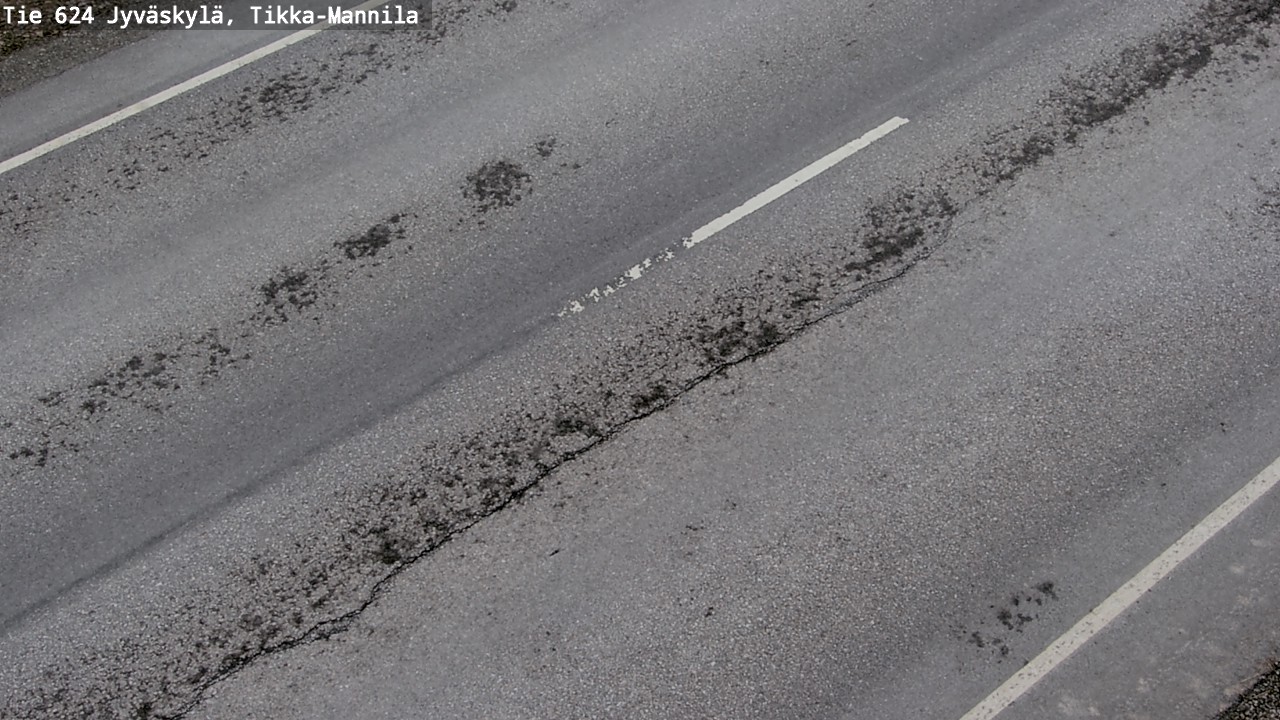 Weather Camera Image Väg 624 Jyväskylä, Tikka-Mannila, Jyväskylä, Keski-Suomi