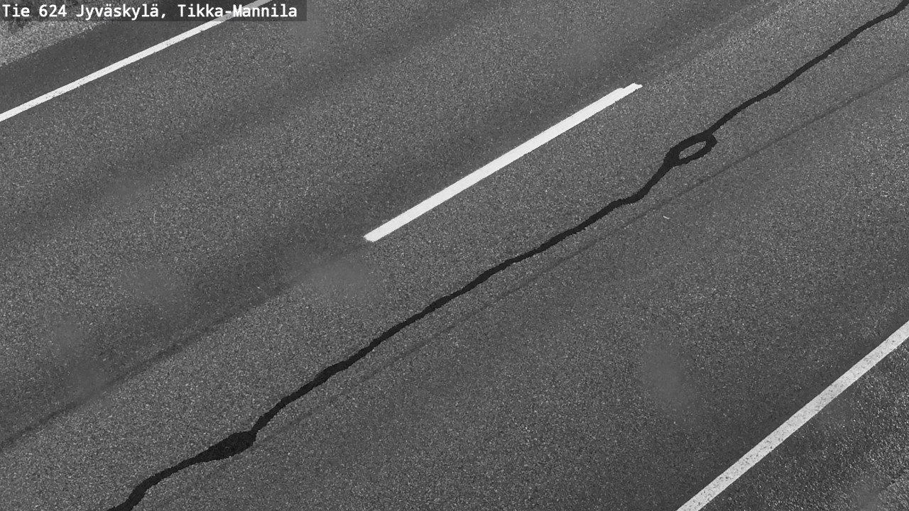 Weather Camera Image Road 624 Jyväskylä, Tikka-Mannila, Jyväskylä, Keski-Suomi