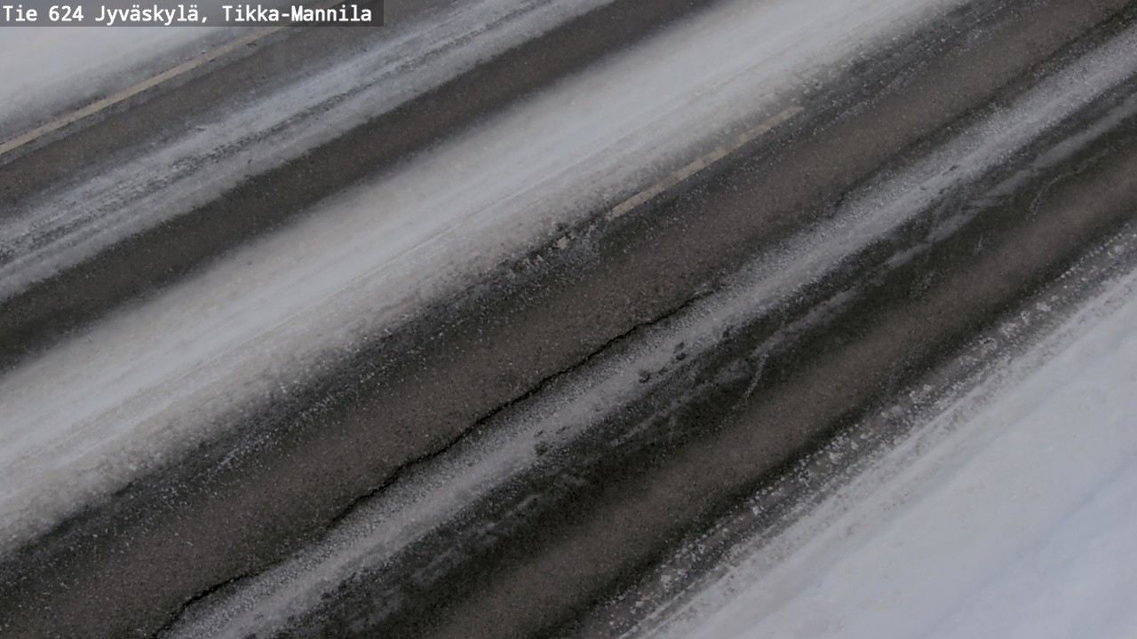 Weather Camera Image Väg 624 Jyväskylä, Tikka-Mannila, Jyväskylä, Keski-Suomi