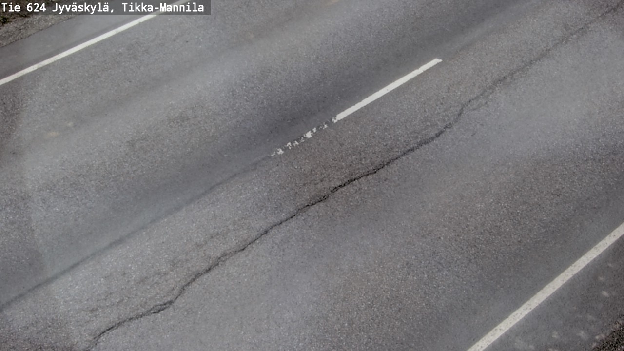 Weather Camera Image Road 624 Jyväskylä, Tikka-Mannila, Jyväskylä, Keski-Suomi