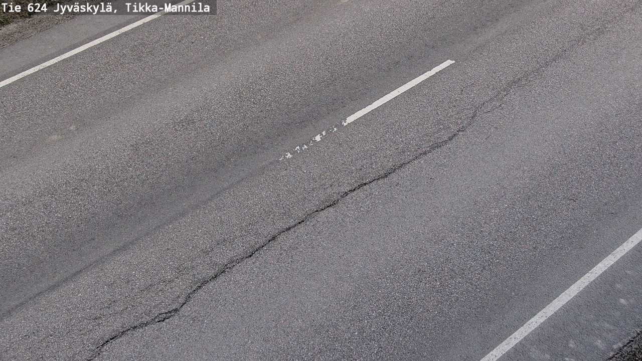 Weather Camera Image Road 624 Jyväskylä, Tikka-Mannila, Jyväskylä, Keski-Suomi