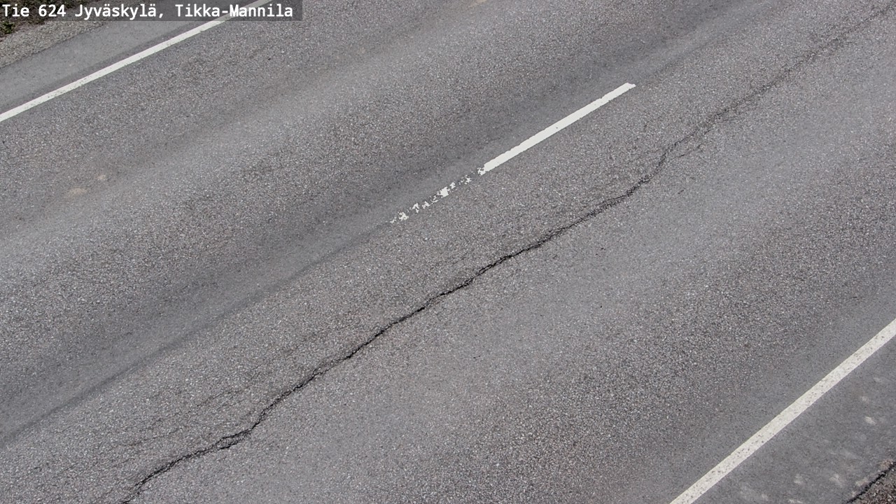Weather Camera Image Road 624 Jyväskylä, Tikka-Mannila, Jyväskylä, Keski-Suomi