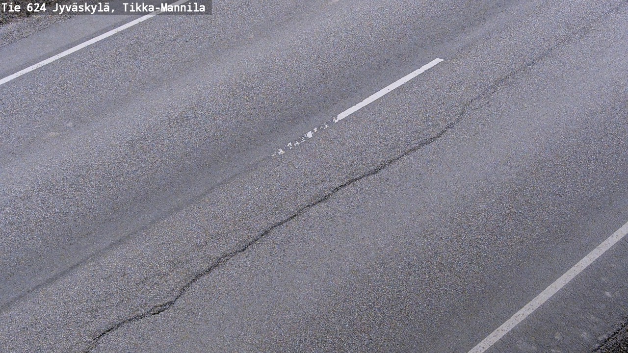 Weather Camera Image Road 624 Jyväskylä, Tikka-Mannila, Jyväskylä, Keski-Suomi