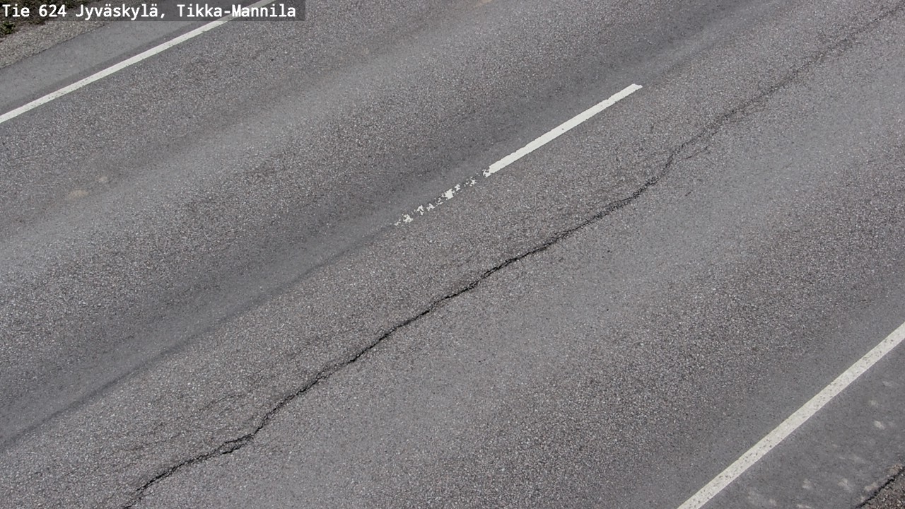 Weather Camera Image Road 624 Jyväskylä, Tikka-Mannila, Jyväskylä, Keski-Suomi