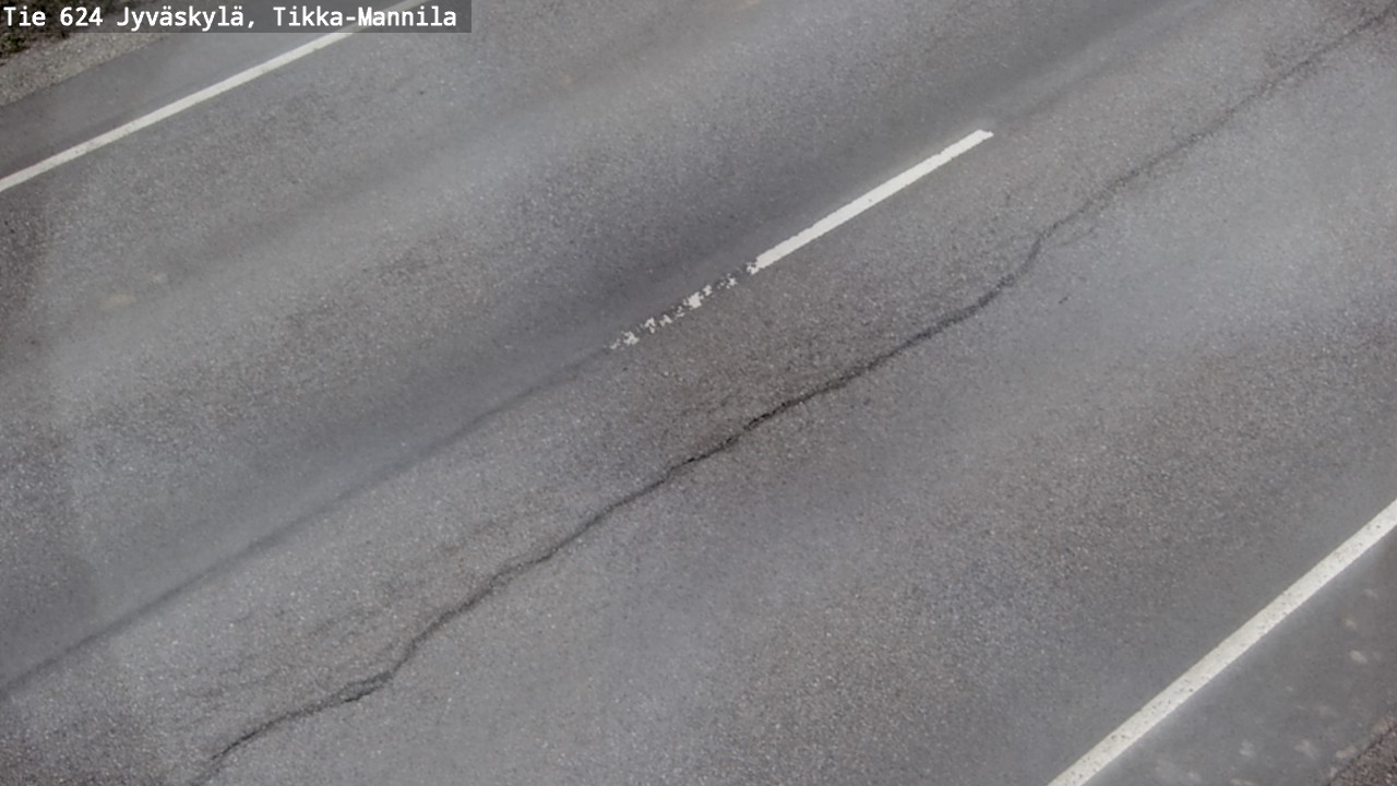 Weather Camera Image Road 624 Jyväskylä, Tikka-Mannila, Jyväskylä, Keski-Suomi