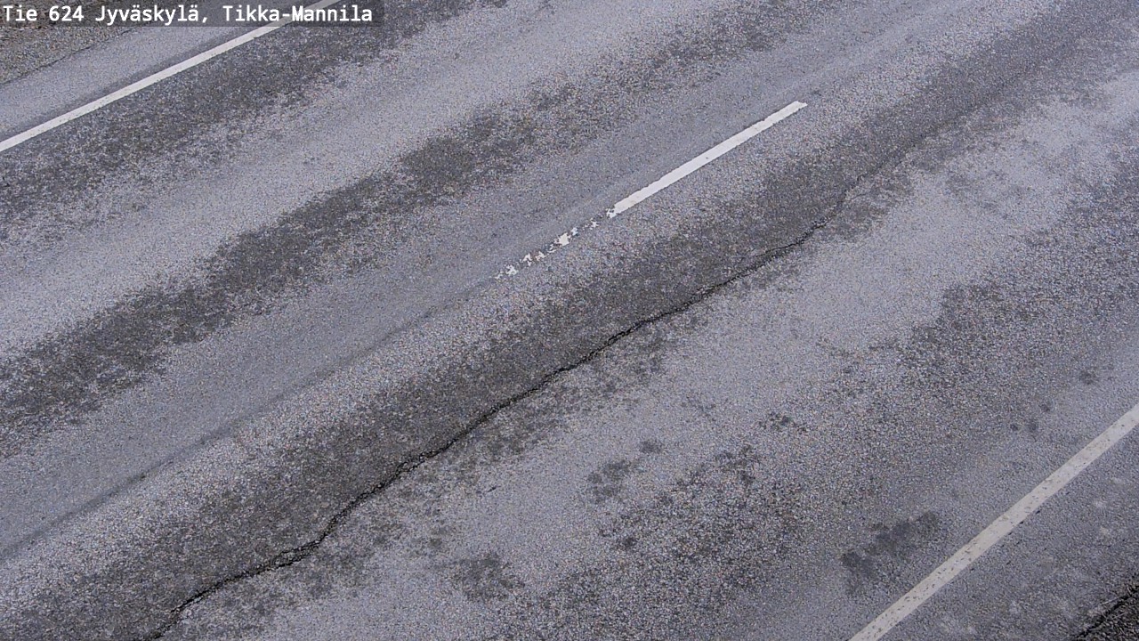 Weather Camera Image Road 624 Jyväskylä, Tikka-Mannila, Jyväskylä, Keski-Suomi