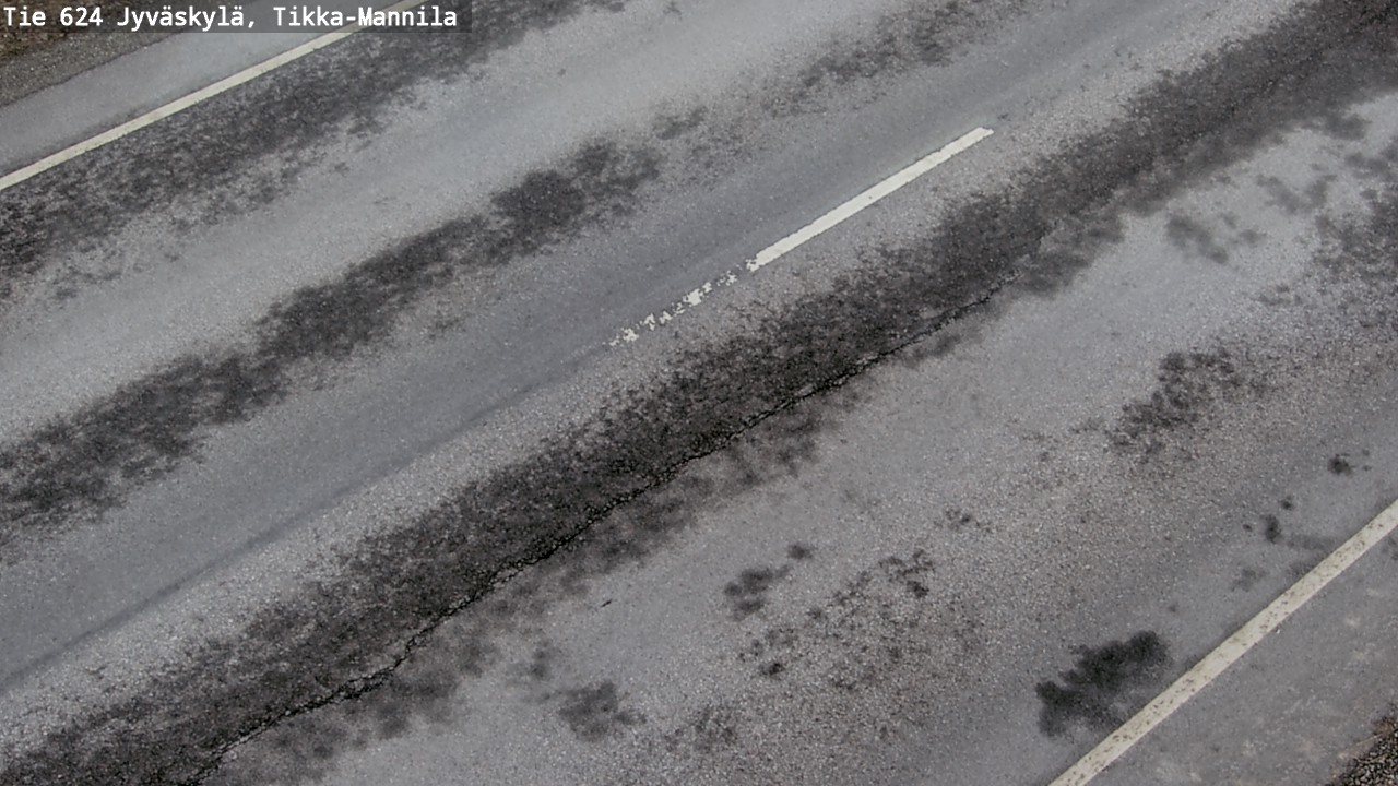 Weather Camera Image Väg 624 Jyväskylä, Tikka-Mannila, Jyväskylä, Keski-Suomi