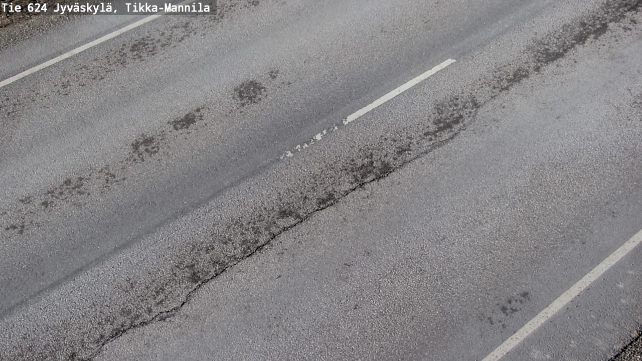 Weather Camera Image Väg 624 Jyväskylä, Tikka-Mannila, Jyväskylä, Keski-Suomi