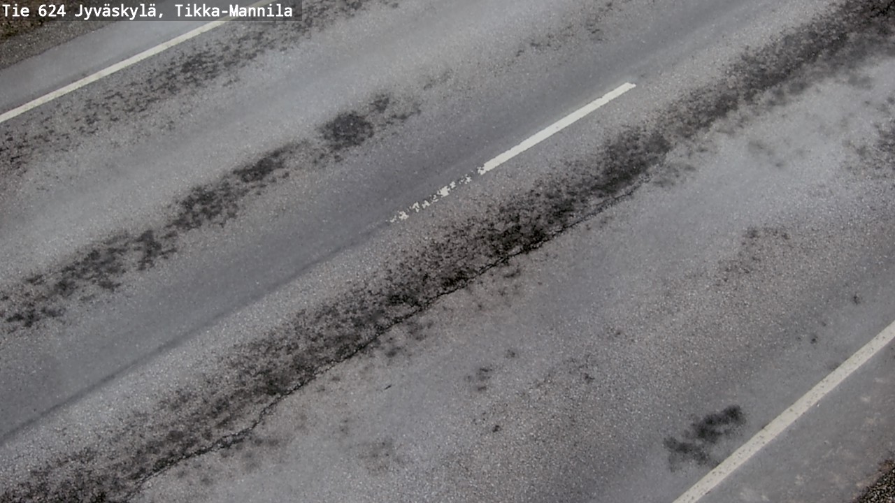 Weather Camera Image Väg 624 Jyväskylä, Tikka-Mannila, Jyväskylä, Keski-Suomi