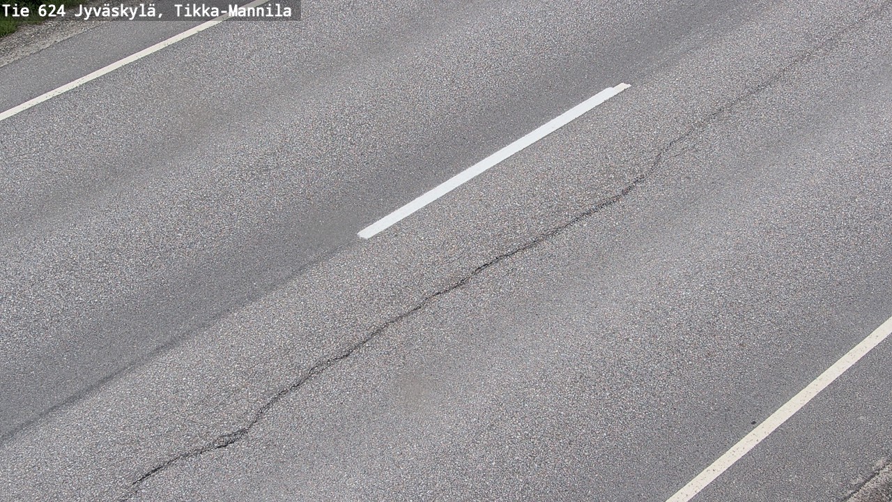 Kelikamerat Kuva Tie 624 Jyväskylä, Tikka-Mannila, Jyväskylä, Keski-Suomi