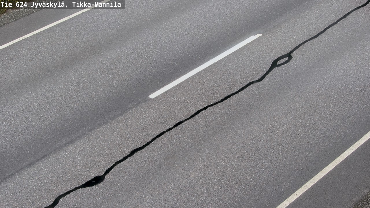 Kelikamerat Kuva Tie 624 Jyväskylä, Tikka-Mannila, Jyväskylä, Keski-Suomi