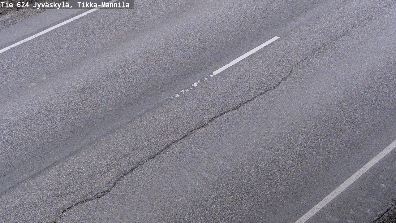 Weather Camera Image Road 624 Jyväskylä, Tikka-Mannila, Jyväskylä, Keski-Suomi