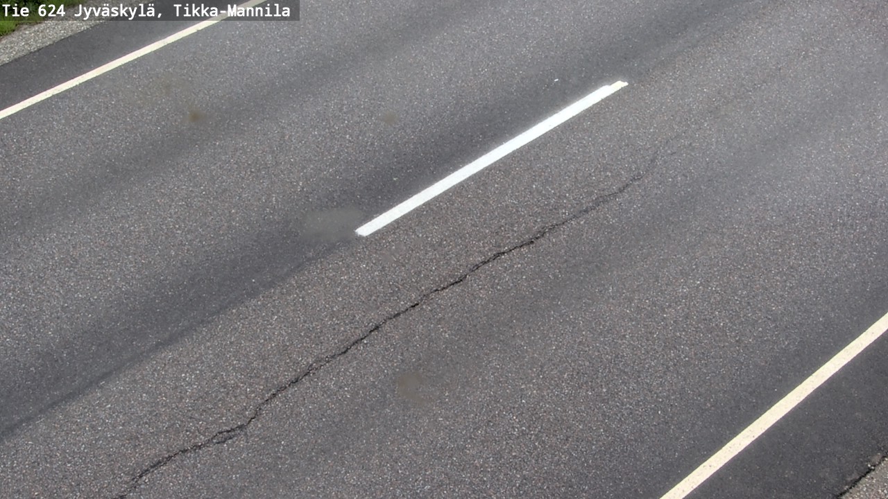 Weather Camera Image Road 624 Jyväskylä, Tikka-Mannila, Jyväskylä, Keski-Suomi