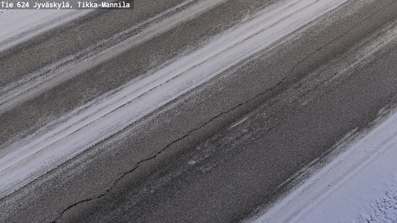 Kelikamerat Kuva Tie 624 Jyväskylä, Tikka-Mannila, Jyväskylä, Keski-Suomi